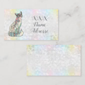 Musterkatze Visitenkarte (Vorne/Hinten)