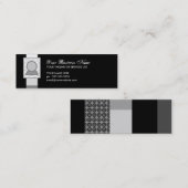 Musterkissen Mini Visitenkarte (Vorne/Hinten)