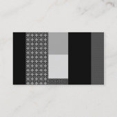 Musterkissen Visitenkarte (Rückseite)