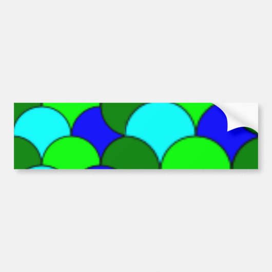 Musterkreis Autoaufkleber (Vorne)