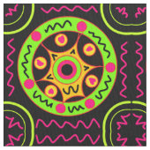 Musterkreise Stoff (Nahaufnahme)