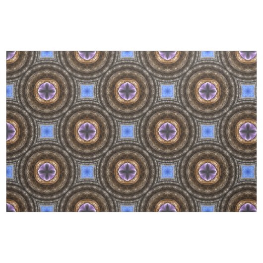 Musterkreisstromstruktur Stoff (Fat Quarter (45,7 x 55,9 cm))