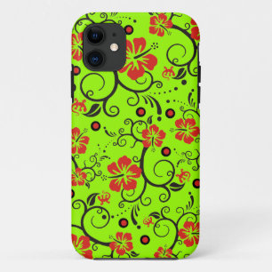 Musterkunst - Hibiskus Gecko - machen Sie Ihren Rü Case-Mate iPhone Hülle