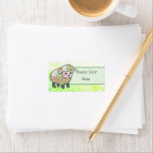 Musterlämmchen Adressaufkleber (Insitu)