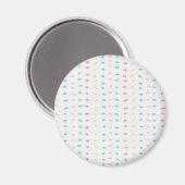 Musterlinien Magnet (Vorderseite/Rückseite)