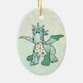 Mustermixdrache Keramik Ornament (Hinten)