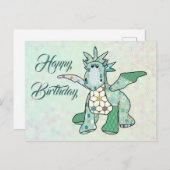 Mustermixdrache Postkarte (Vorne/Hinten)