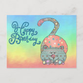 Mustermixkatze Postkarte (Vorderseite)