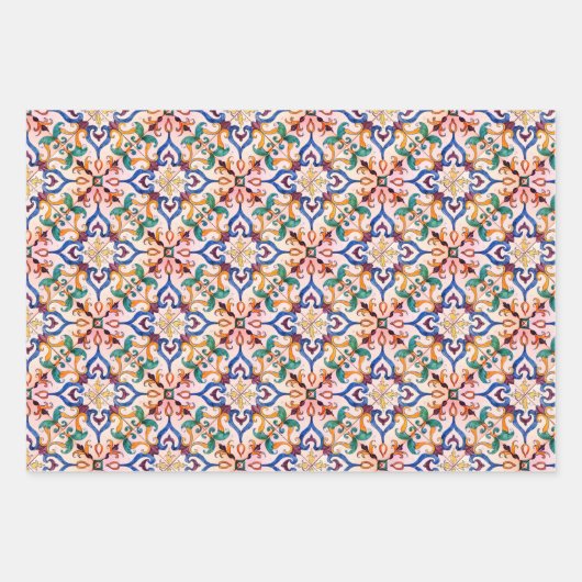 Mustermuster Geschenkpapier Set (Vorderseite 3)