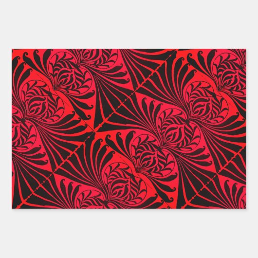 Mustermuster Geschenkpapier Set (Vorderseite 3)