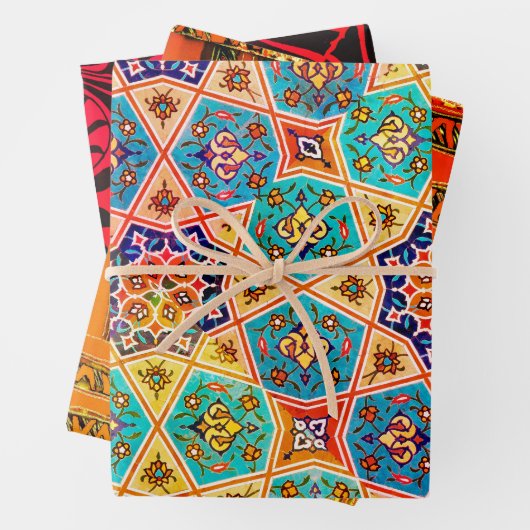 Mustermuster Geschenkpapier Set (Beispiel)