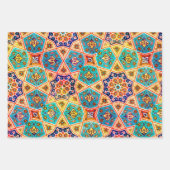 Mustermuster Geschenkpapier Set (Vorderseite)