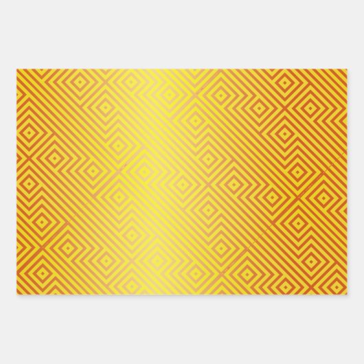 Mustermuster Sampler Geschenkpapier Set (Vorderseite 3)