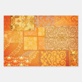 Mustermuster Sampler Geschenkpapier Set (Vorderseite)