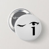 Mustern Sie das Blinzeln mit Buchstaben I den Button (Vorne & Hinten)