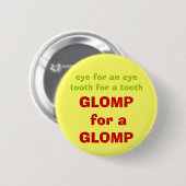 mustern Sie für einen Eyetooth für einen Zahn, Button (Vorne & Hinten)