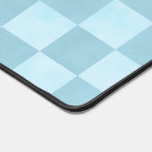 Mustername für niedliche Blue Sky-Schachbretter Schreibtischunterlage (Ecke)