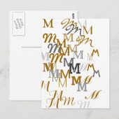 Mustername Postkarte (Vorne/Hinten)