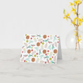 Musternotecard für Kunst und Handwerk Karte (Gelbe Blume)