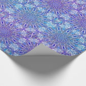 Musterpapier für das Abpacken von Eis Star Kaleido Geschenkpapier (Ecke)