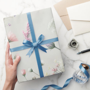 Musterpapier für elegante Wildblume Geschenkpapier