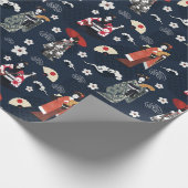 Musterpapier für Japan Geschenkpapier (Ecke)