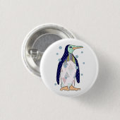 Musterpinguin Button (Vorne & Hinten)