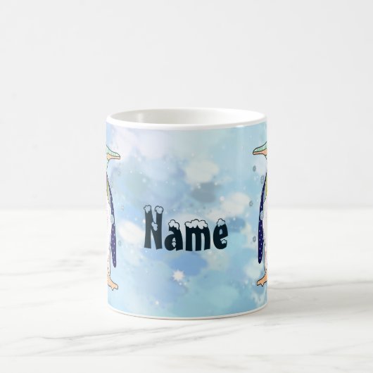 Musterpinguin Kaffeetasse (Mittel)