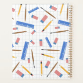 Musterplaner für Schulbedarf Planer (Rückseite)