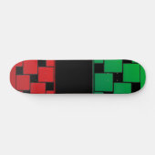 Musterquadrate Skateboard (Horizontal)