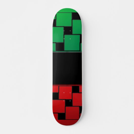 Musterquadrate Skateboard (Vorne)