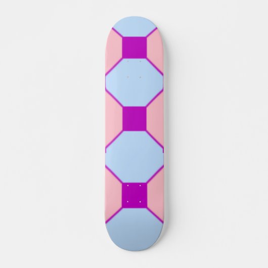 Musterquadrate Skateboard (Vorne)