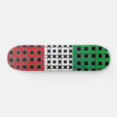 Musterquadrate Skateboard (Horizontal)
