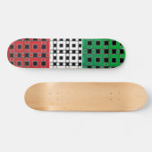 Musterquadrate Skateboard (Horizontal)