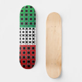 Musterquadrate Skateboard (Vorderseite)