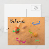 Musterreisetexte Postkarte (Vorne/Hinten)