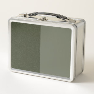 MUSTERs Green Split Panel Metalldose - Anpassen Metall Brotdose