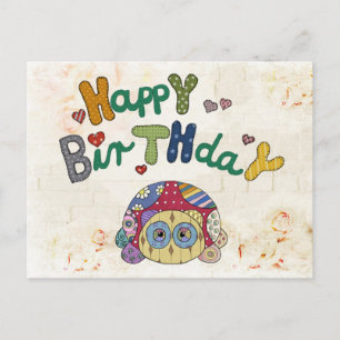 Musterschildkröte Postkarte