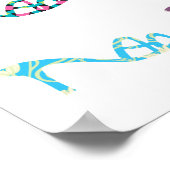 Musterschuhe Poster (Ecke)