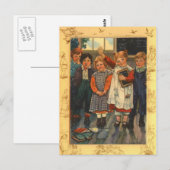 Musterschüler Postkarte (Vorne/Hinten)