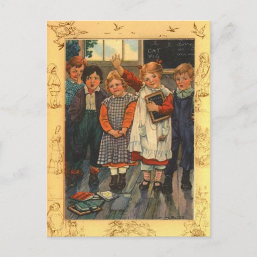 Musterschüler Postkarte (Vorderseite)