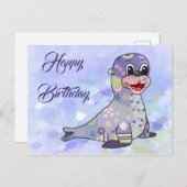 Musterseehund Postkarte (Vorne/Hinten)