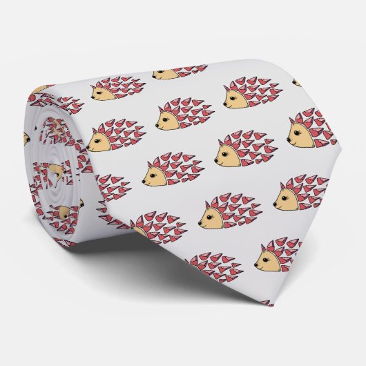 Musterstachel Krawatte (Gerollt)