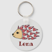 Musterstachel persönlich schlüsselanhänger (Vorderseite)