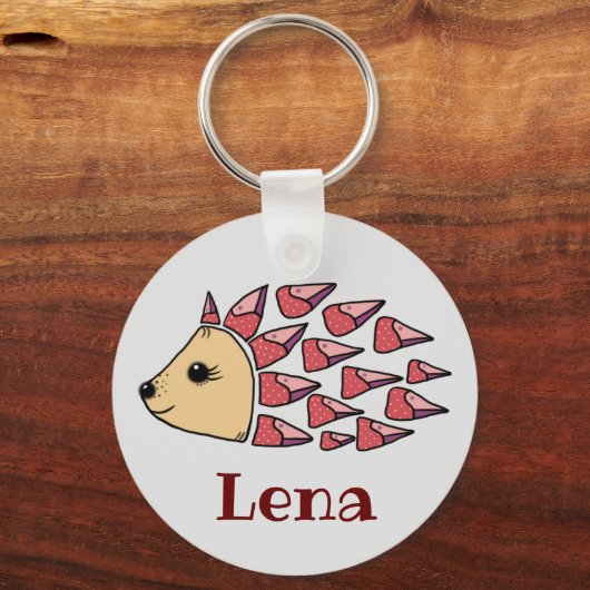 Musterstachel persönlich schlüsselanhänger (Vorderseite)