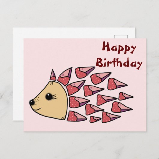 Musterstacheln Postkarte (Vorne/Hinten)