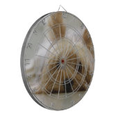 mustert niedliches Gesicht des Dartscheibe (Vorderseite Links)