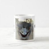 "Mustert weg" von der Emu-Tasse Kaffeetasse (Mittel)