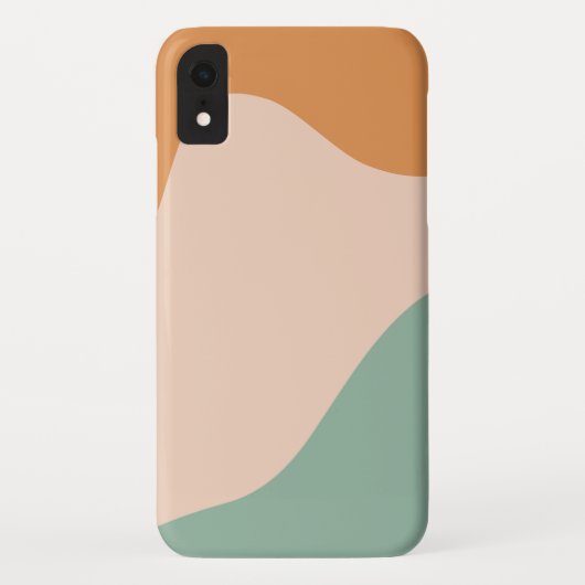 Mustertextur Design Einfache Ästhetik Case-Mate iPhone Hülle (Rückseite)