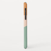 Mustertextur Design Einfache Ästhetik Case-Mate iPhone Hülle (Hinten/Links)